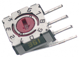 P36THR-103L254, PCB coding switch HEX 3+3, Hartmann