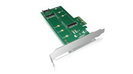 IB- PCI209, Converter for M.2 SSD to SATA III PCI-E x4, ICY BOX