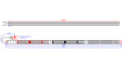 800.2341 Power distribution unit, 42xC13 / C19, 3 m