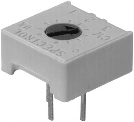 M63P103KB40, Trimmer Potentiometer 10 kOhm 500 mW, Vishay Spectrol