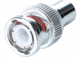 RND 205-00483, Adapter BNC to RCA, Straight, 75 Ohm, RND Connect