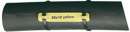HCM-75X25-B7643-YL [500 шт], Cable markers, yellow, 75x25mm PU=500 ST, Brady