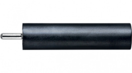 LB 4-1.5 S Ni / 5 / SW, Laboratory socket diam. 4 mm Black CAT II, Schutzinger