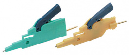FP-2BL-2 [2 шт], Test clip diam. 0.64 mm green + yellow PU=2 ST, PMK