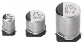 EEEFKC221XAP, Конденсатор: электролитический; с низким импедансом; SMD; 220мкФ, Panasonic