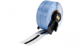 PSPT-094-2-BK-R, Wire Marking Sleeve, PermaSleeve Tape, Black, 2.03 mm, Brady