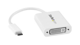 CDP2DVIW, Adapter, USB-C Plug - DVI Socket, StarTech.com