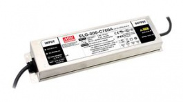 ELG-200-C1400B-3Y, Блок питания: импульсный; LED; 198,8Вт; 71?142ВDC; 1400мА; IP67, MEAN WELL