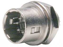 HR10A-10R-10P(73), Гнездо; Разъем: круглый; HR10; "папа"; PIN: 10; push-pull; 2А; пайка, Hirose