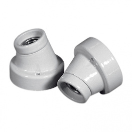 990011, Lamp socket, porcelain E27, Vossloh