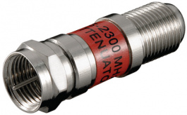 67150, Attenuator fixed 3 dB, SAT DG 3, Wentronic