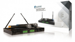 KN-MICW621, Wireless Microphone, 40...15 000 Hz, KONIG