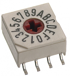 P60ASMT 703, Switch Cross-recessed SMD, Hartmann