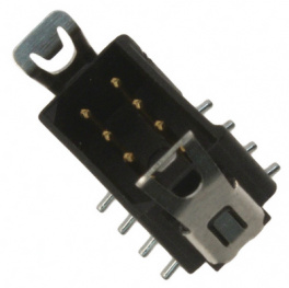 M80-8280842, Pin header dual-row 2x4P, Harwin
