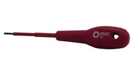 RND 550-00389, Slotted VDE Screwdriver 0.4x2.5x75mm, RND Lab