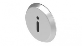 56-6.00007, Switch Lens, Round, Metallic, 33mm, I, EAO