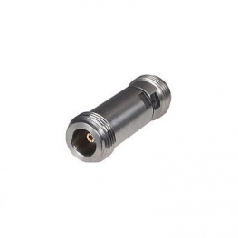 31 N-50-0-51/199 NE, Straight Adapter, N Socket - N Socket, 50Ohm, Huber+Suhner