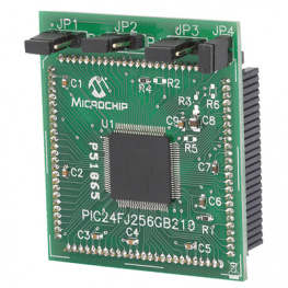 MA240021, Модуль PIC24FJ256GB210, Microchip