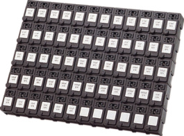 LABKIT KEMET MLCC 0603 E12, Ceramic capacitor assortment SMD, Kemet