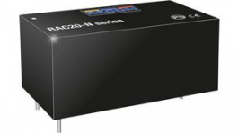 RAC20-24SN, Преобразователь: AC/DC; 20Вт; Uвых: 24ВDC; Iвых: 833мА; 83%; 3000В, RECOM