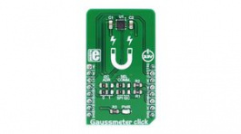 MIKROE-3099, Gaussmeter Click Magnetic Field Sensor Module 3.3V, MikroElektronika