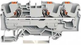 2206-1301, Feedthru Terminal, Cage Clamp, 3 Poles, 0.5 ... 10mm\x1a, Wago