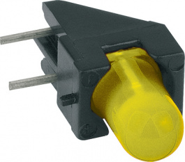 2350.7031, LED; в корпусе; желтый; 5мм; Кол-во диод: 1; 20мА; 60°; 15?30мкд, Mentor