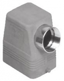 CAOS 24 L21, hoods for single lever, with 2 pegs, side entry, high construction, Pg21, ILME