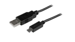 USBAUB50CMBK, Charging Cable USB-A Plug - USB Micro-B Plug 500mm USB 2.0 Black, StarTech.com
