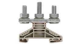 1789780000, Stud Terminal, 1kV, 150A, 3 Connections, Dark Beige, Weidmuller