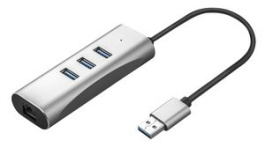 12.99.1116, USB Hub, USB 3.2, USB A Plug, Silver, Value