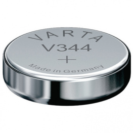 V344, Button cell battery,&nbsp;&nbsp;Silver Oxide, 1.55 V, 100 mAh, Varta