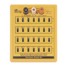 RBOX-408, Resistance Decade 1 Ohm...11.111 MOhm 1 W, Lutron
