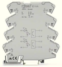 857-1494, Socket with Miniature Switching Relay, Wago