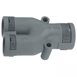 SVYR-292323GT, Y-fitting grey 1 x NW29 2 x NW23, PMA AG (Cable protection)