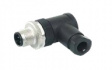 A012.03.02.122.001.0000 M12 A-Code 3 Pin Male 90° - Field Attachable - 3x0.75 mm2 max.