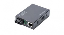 DN-82121-1, Media Converter, Ethernet - Fibre Single-Mode, Fibre Ports 1SC, DIGITUS
