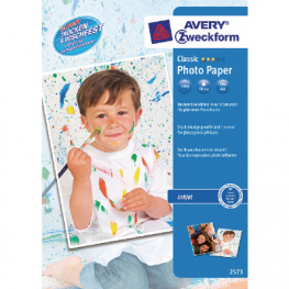 2573Z, Photo paper, A4, 160 g/m2, 50 sheets, Zweckform