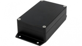 RND 455-00437, Metal enclosure black 125 x 80 x 40 mm Aluminium alloy IP 65, RND Components