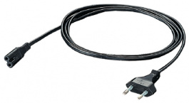 6900-152.60, 2-штырьковый кабель устройства Евро-Штекер C7-Разъем 1.8 m, Feller Aut