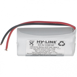 H2B180, Li-Ion-Battery 7.4 V 2.3 Ah, HY-Line