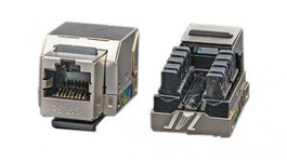 RJJK-88-022-11, Shielded Keystone Cat5e Coupler, Encitech Connectors