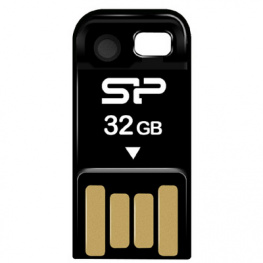 SP032GBUF2T02V1K, USB Stick Touch T02 32 GB черный, Silicon Power