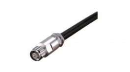 22660311, RF Connector, N-Type, Brass, Plug, Straight, 50Ohm, Clamp Terminal, Huber+Suhner
