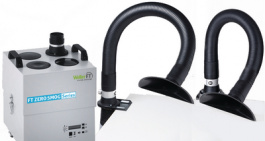 ZERO SMOG 4V KIT 2 FUNNEL, T0053664699 Solder Fume Extractor 275 W F (CEE 7/3), Weller