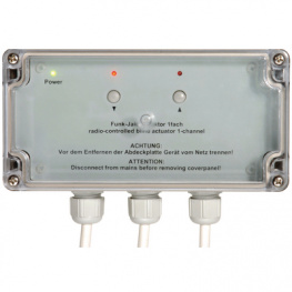 HM-LC-BI1-SM, Blind actuator 1-channel 868.3 MHz 160 x 115 x 55 mm, eQ-3