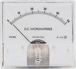 KM-86AF 1MA AC, Analogue Display 86 x 78 mm 0...1 mAAC, Fujita Electric