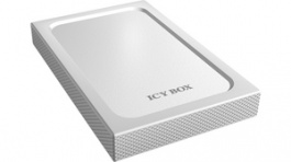 IB-254U3+C, External enclosure SATA 2.5" USB 3.0 silver / black, ICY BOX