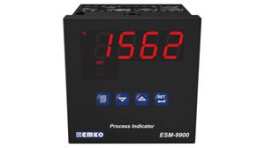 ESM-9900.2.20.2.1/00.00/0.0.0.0, Digital Panel Meter, Process Input, 92x92mm, 4 Digits, 19mm, 24 VAC / VDC, EMKO Elektronik A.S.