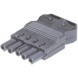 GST18I5S B1 ZR1 WS Socket straight socket L3-N-PE Screw Connection